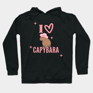 Capybara Preppy Aesthetic Hoodie